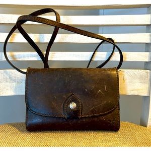 FRYE Small Black Crossbody Bag